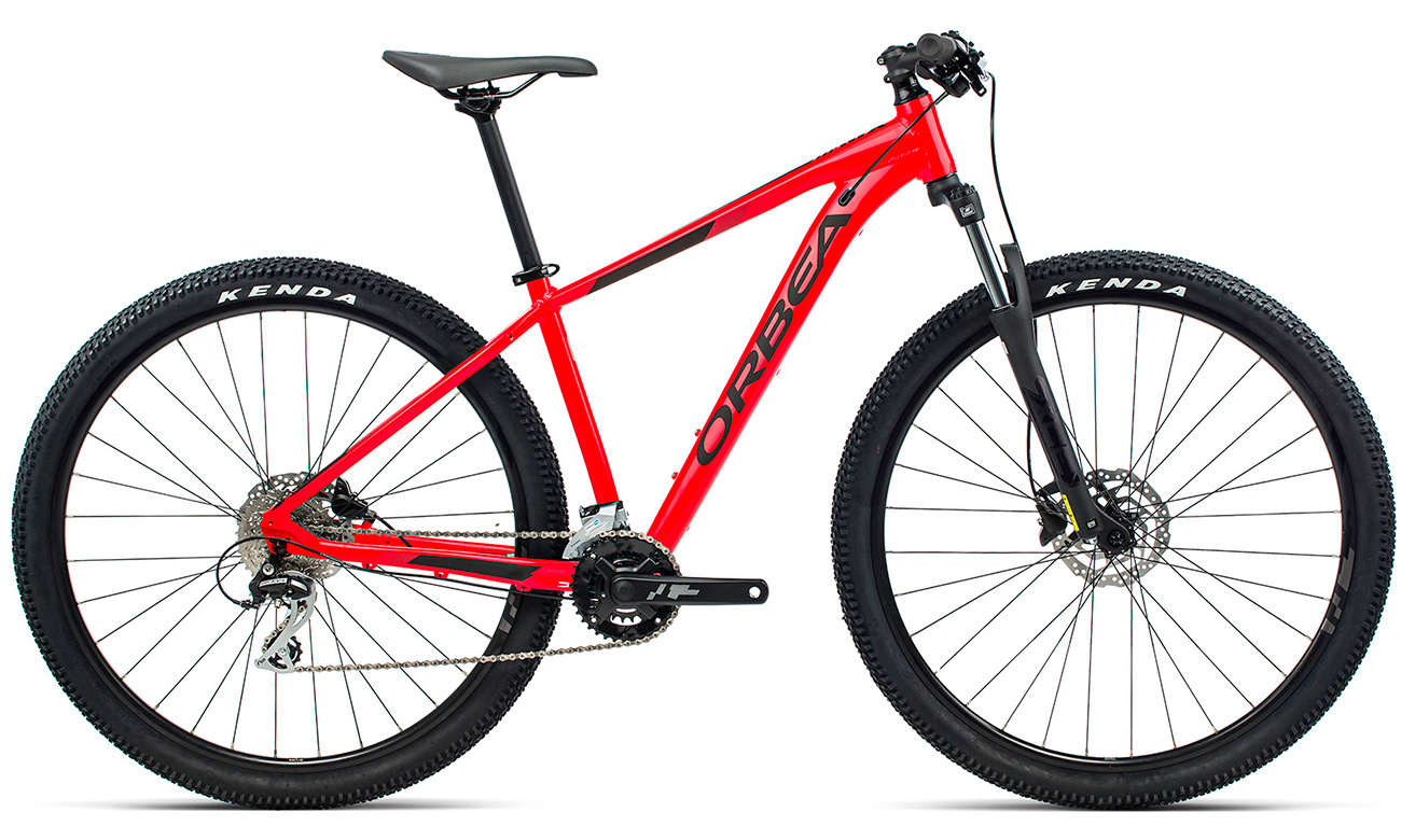 Фотография Велосипед Orbea MX50 27,5" 2021, размер М, Красно-черный